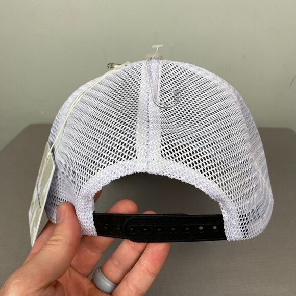 Tommy Bahama hat unisex one size brown snap back mesh active sweatband cap - Picture 6 of 9